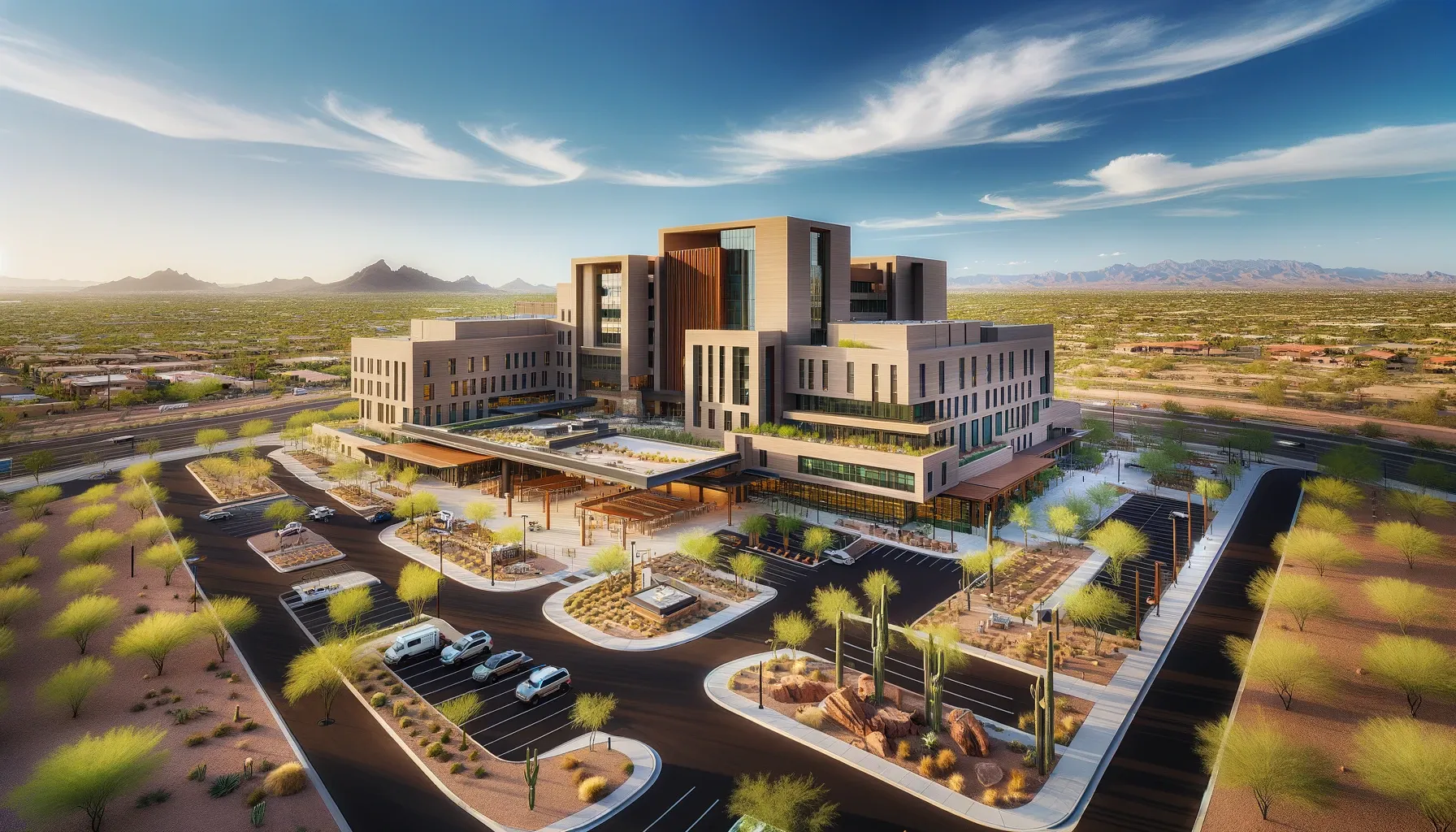 An imaginary hospital in Phoenix Arizona