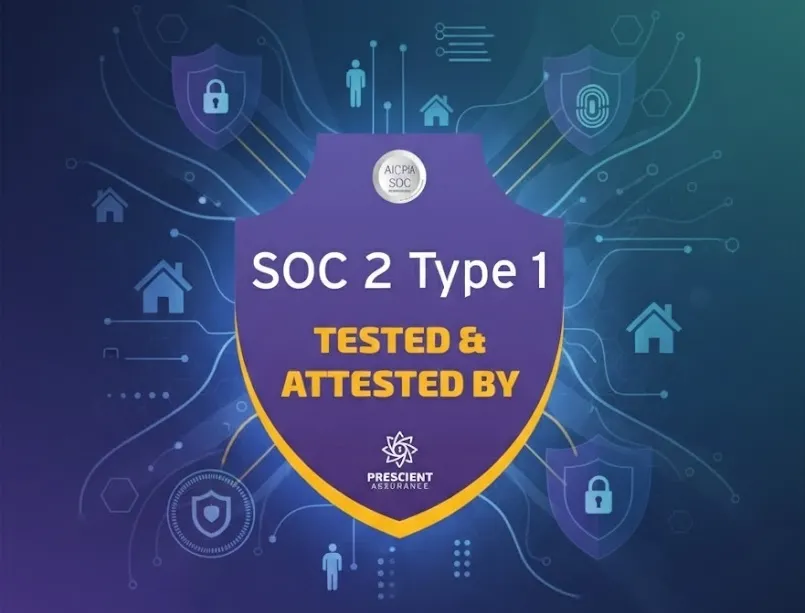 SOC 2 Type 1 certification badge